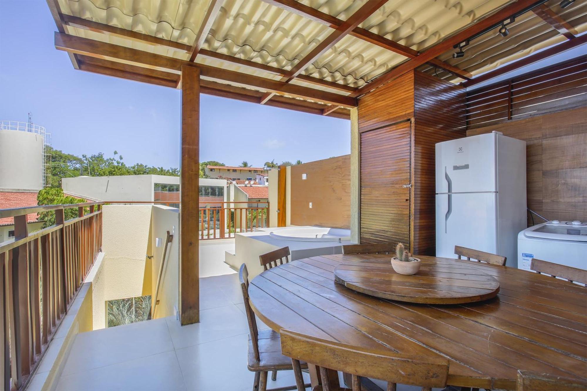 Aparthotel TRIPLEX PIPA com jacuzzi no Solar Água Praia de Pipa Esterno foto